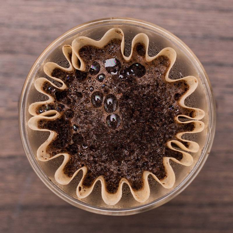 Double Glass Cake Type Coffee Pot Creation