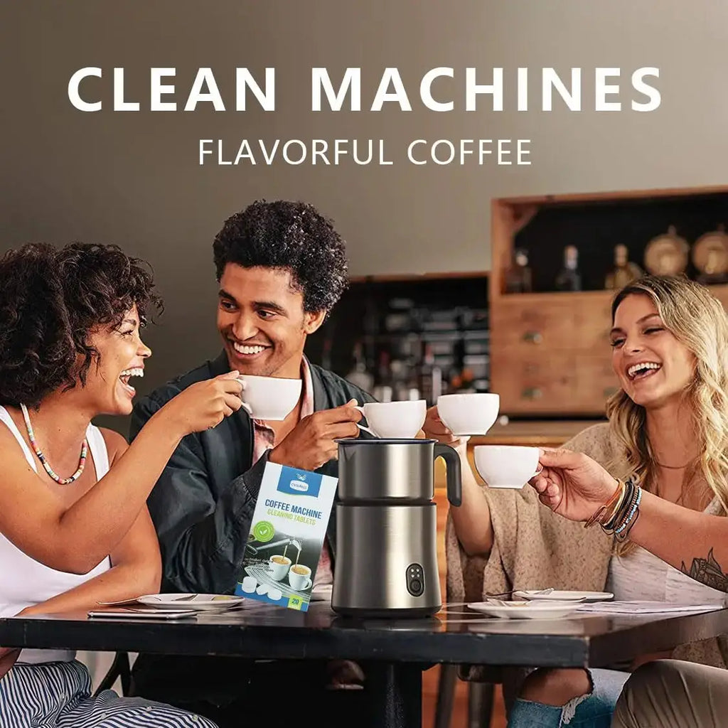 Coffee Machine Cleaning Tablets – Descaler for Espresso & Automatic Machines