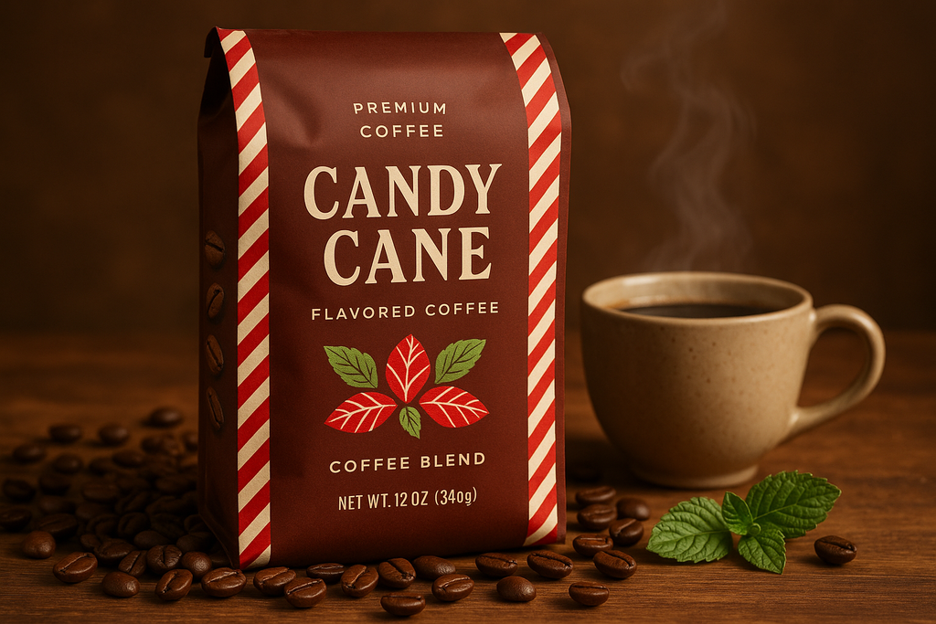 Candy Cane Flavored Coffee Blend